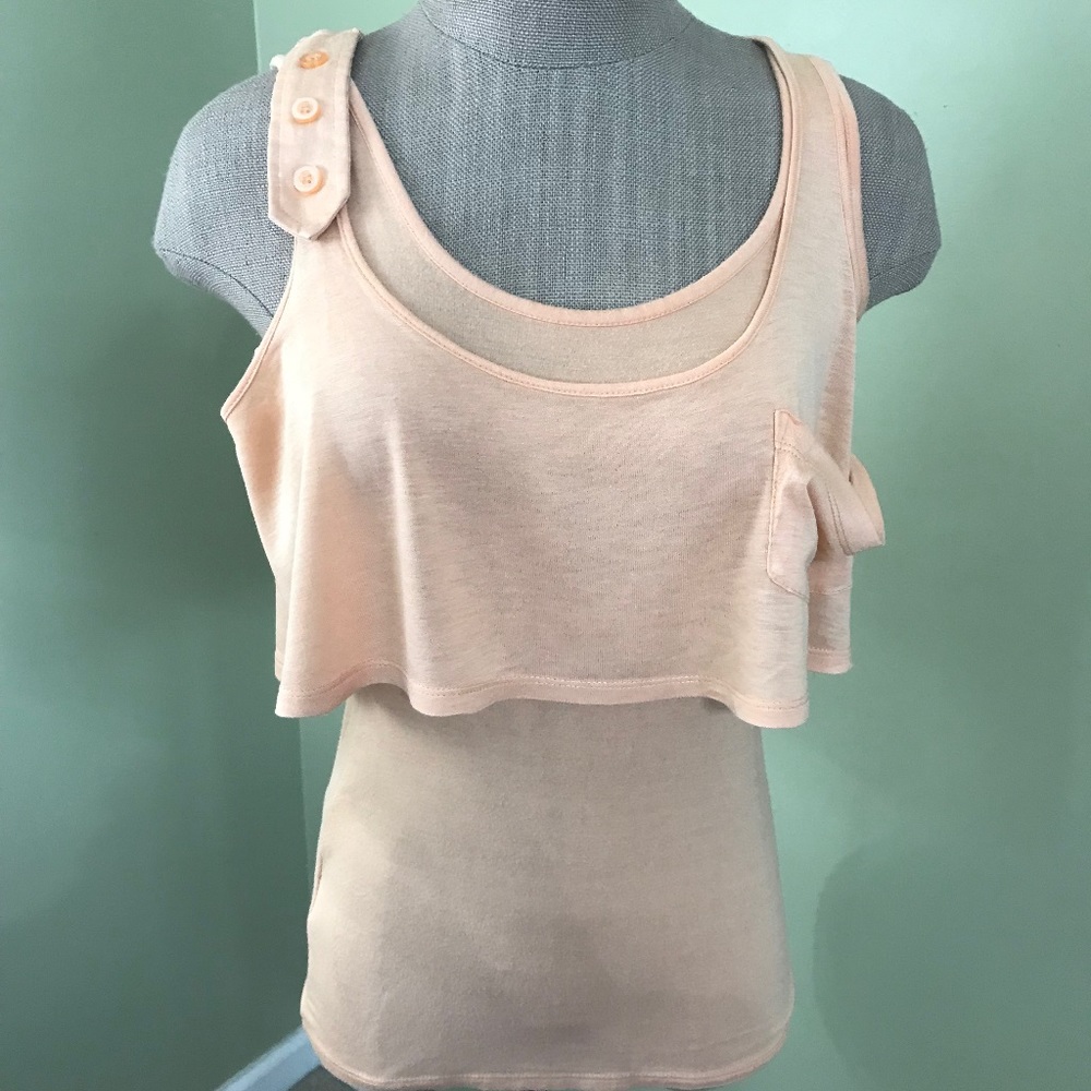 Beautiful Peach Colored Shirt